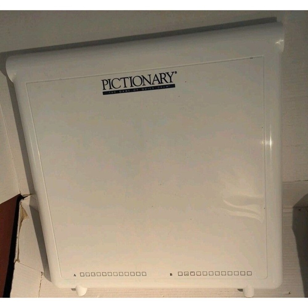 VINTAGE Pictionary Party Edition Game 1989 Classic Drawing Board Game READ